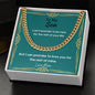 To My Son, Love Mom, Chain Necklace