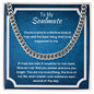 Gift for Husband, Cuban Chain Necklace