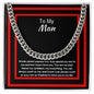 To My Man - Chain Necklace Gift