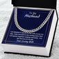 Gift for Husband from Wife, Cuban Chain Necklace