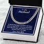 Gift for Husband from Wife, Cuban Chain Necklace