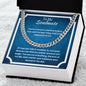 Gift for Husband, Cuban Chain Necklace
