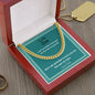 To My Son, Love Dad, Chain Necklace