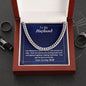 Gift for Husband from Wife, Cuban Chain Necklace