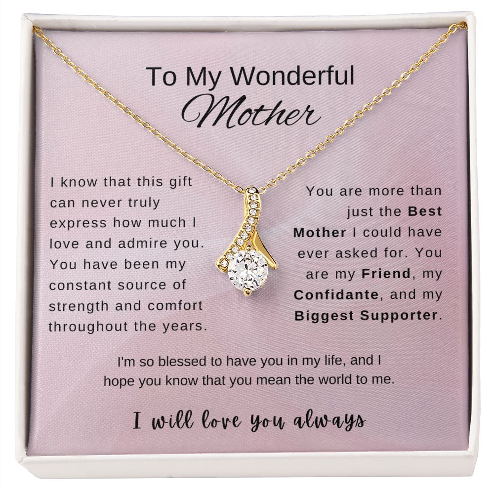 Mother's Day Necklace from Daughter/Son
