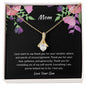 Gift for Mom from Son, Alluring Beauty Necklace