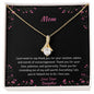 Gift for Mom from Daughter, Alluring Beauty Necklace