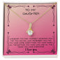 Gift for Daughter, Alluring Beauty Necklace
