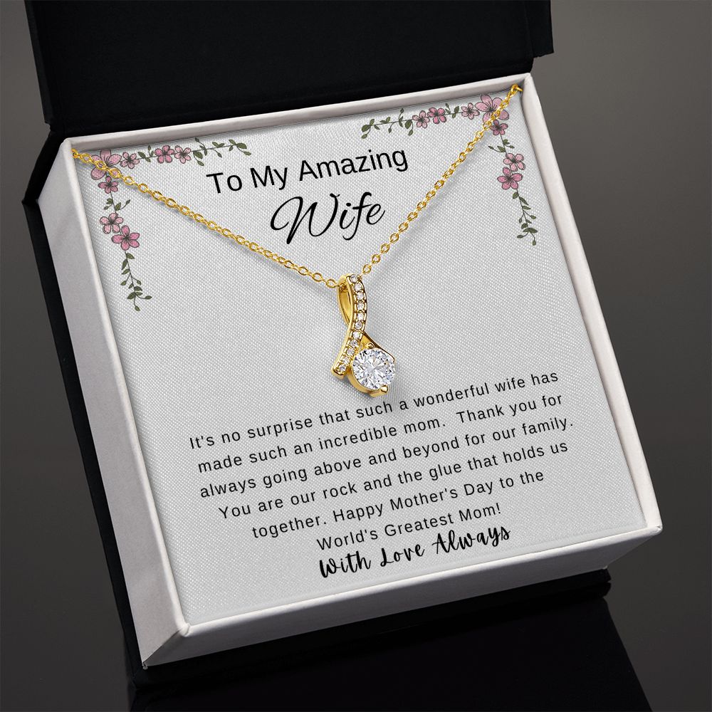 Mother's Day Necklace Gift for Wife