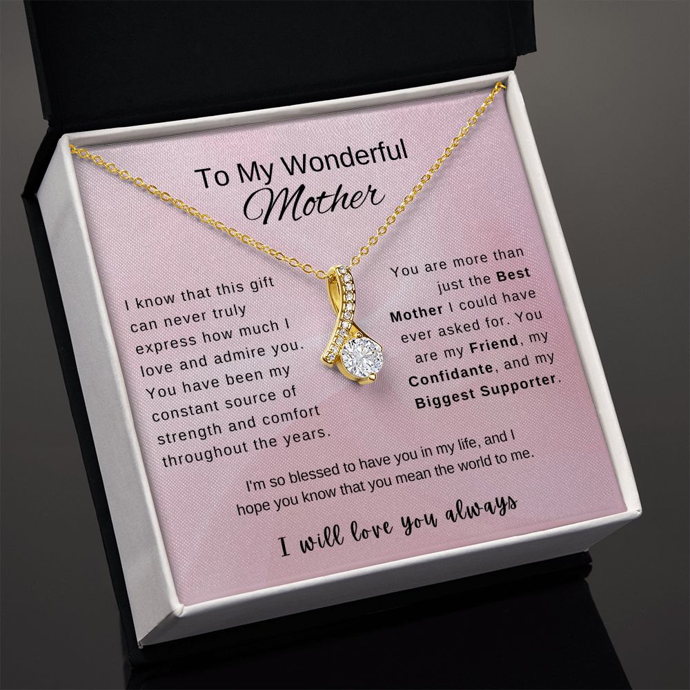 Mother's Day Necklace from Daughter/Son