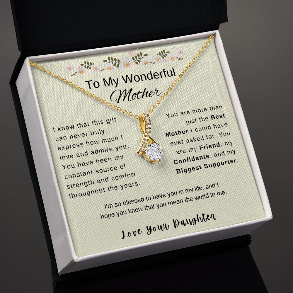 Mother's Day Necklace from Daugther