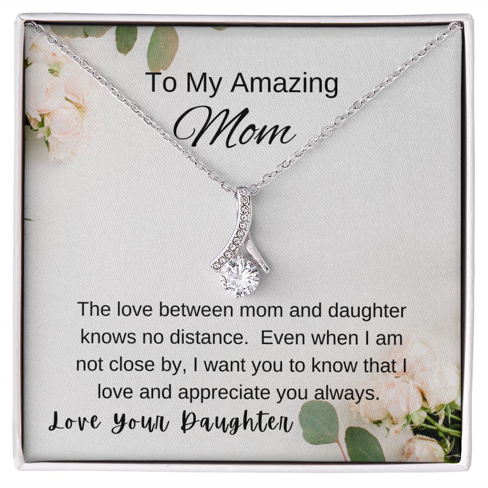 Mother's Day Necklace from Daughter to Mom