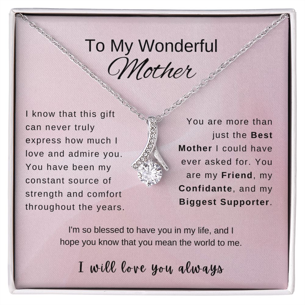 Mother's Day Necklace from Daughter/Son