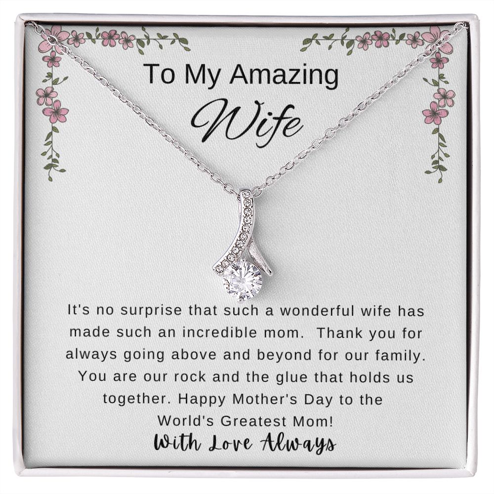 Mother's Day Necklace Gift for Wife