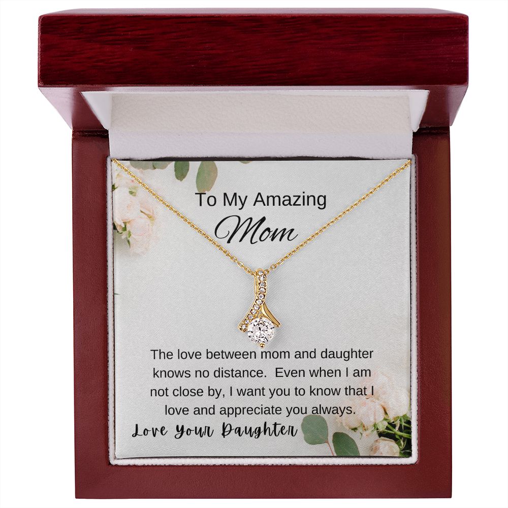 Mother's Day Necklace from Daughter to Mom