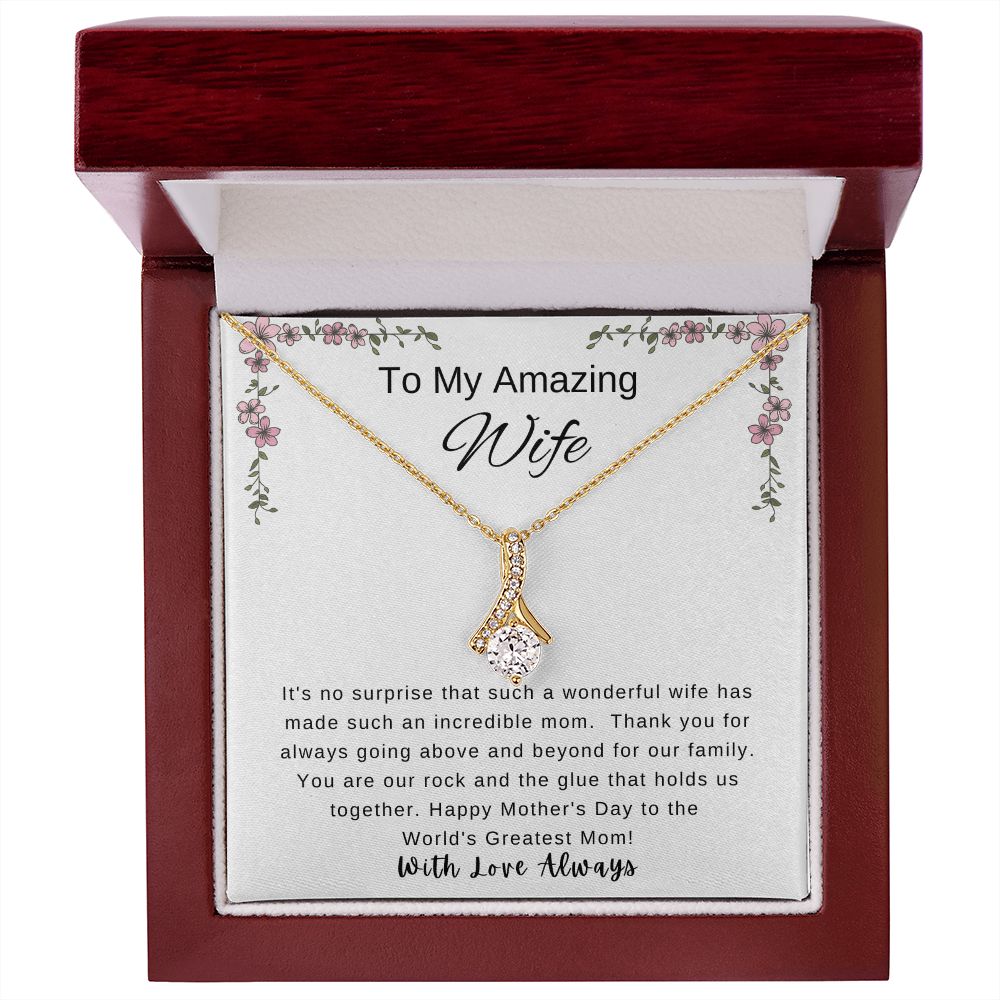 Mother's Day Necklace Gift for Wife