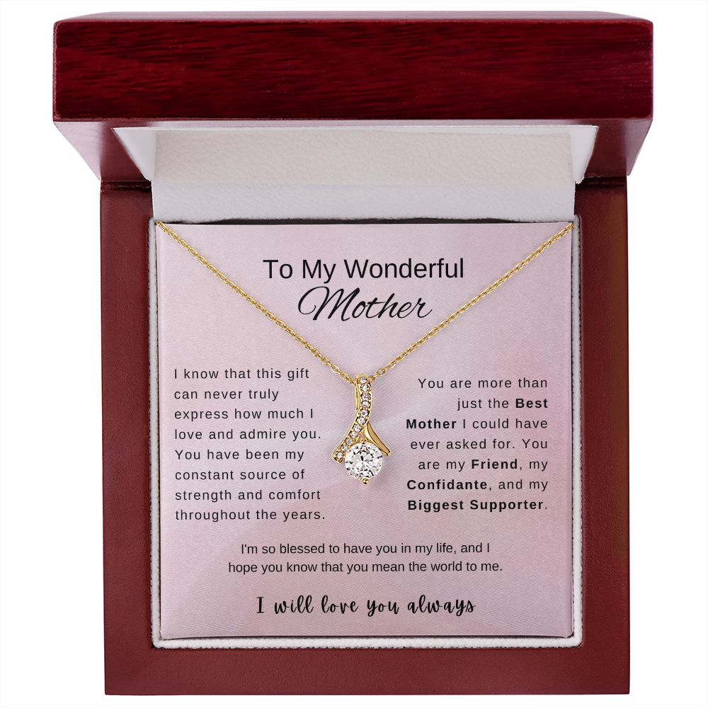 Mother's Day Necklace from Daughter/Son