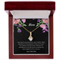 Gift for Mom from Son, Alluring Beauty Necklace