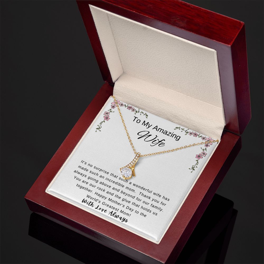 Mother's Day Necklace Gift for Wife