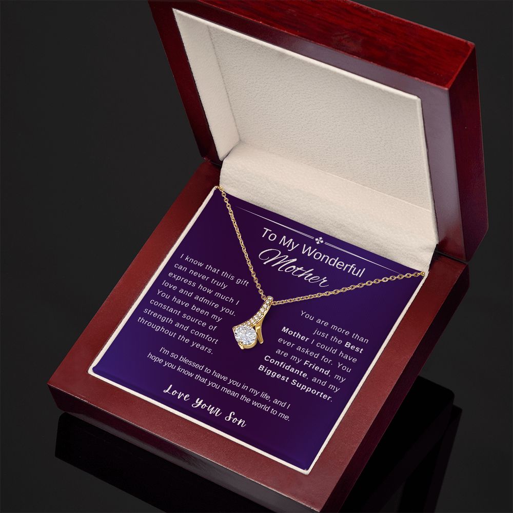 Mother's Day Necklace from Son