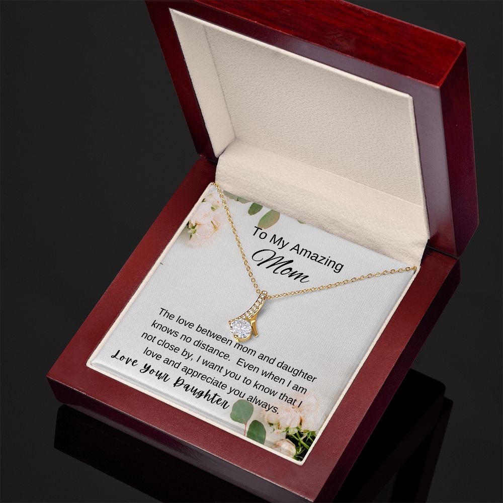 Mother's Day Necklace from Daughter to Mom