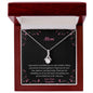 Gift for Mom from Daughter, Alluring Beauty Necklace