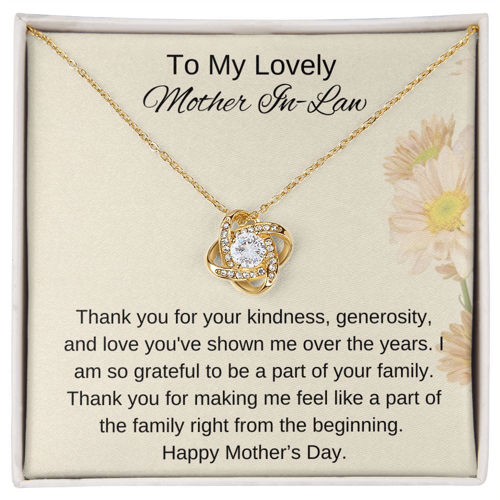Mother's Day Necklace for Mother In-Law