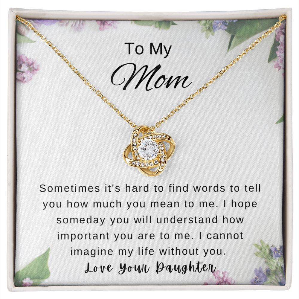 Mother's Day Necklace from Daughter