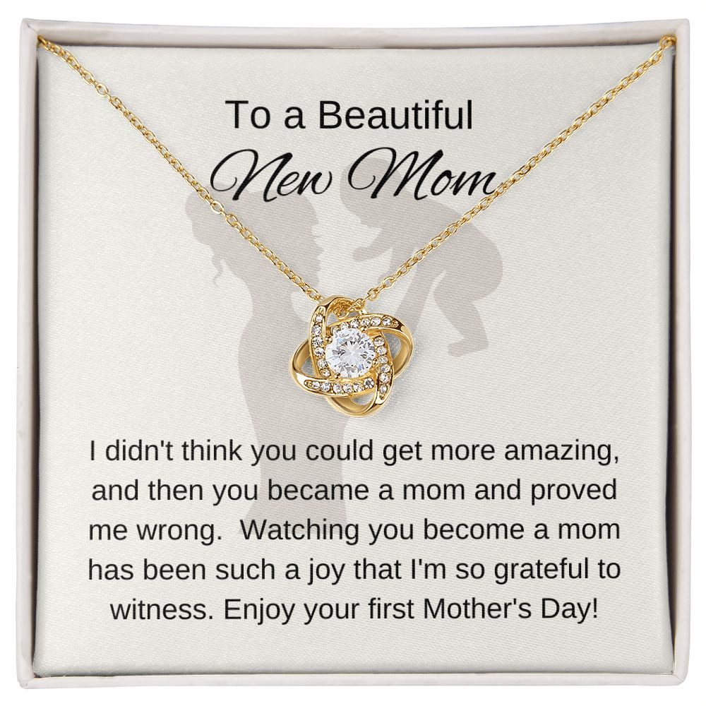 Mother's Day Necklace for New Mom