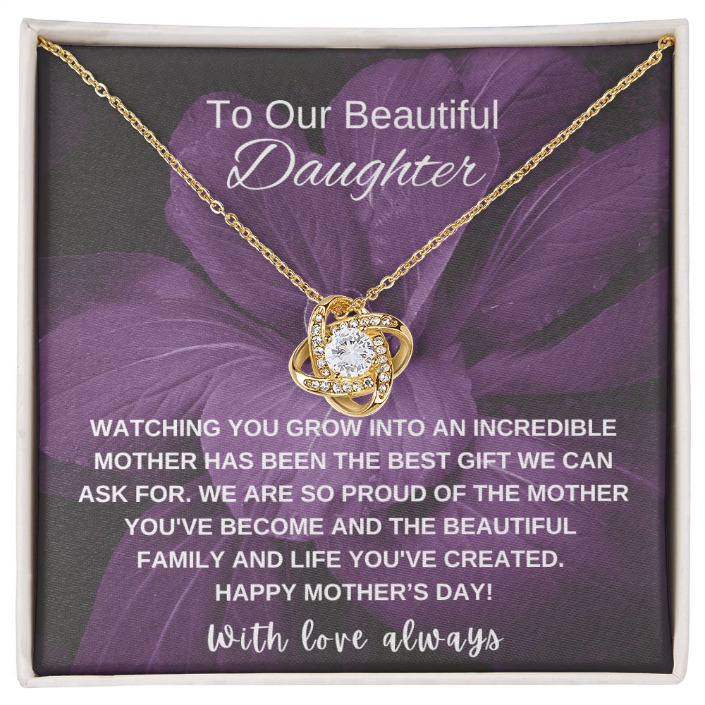 Mother's Day Necklace for Daughter
