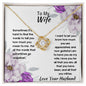 Gift for Wife, Love Knot Necklace