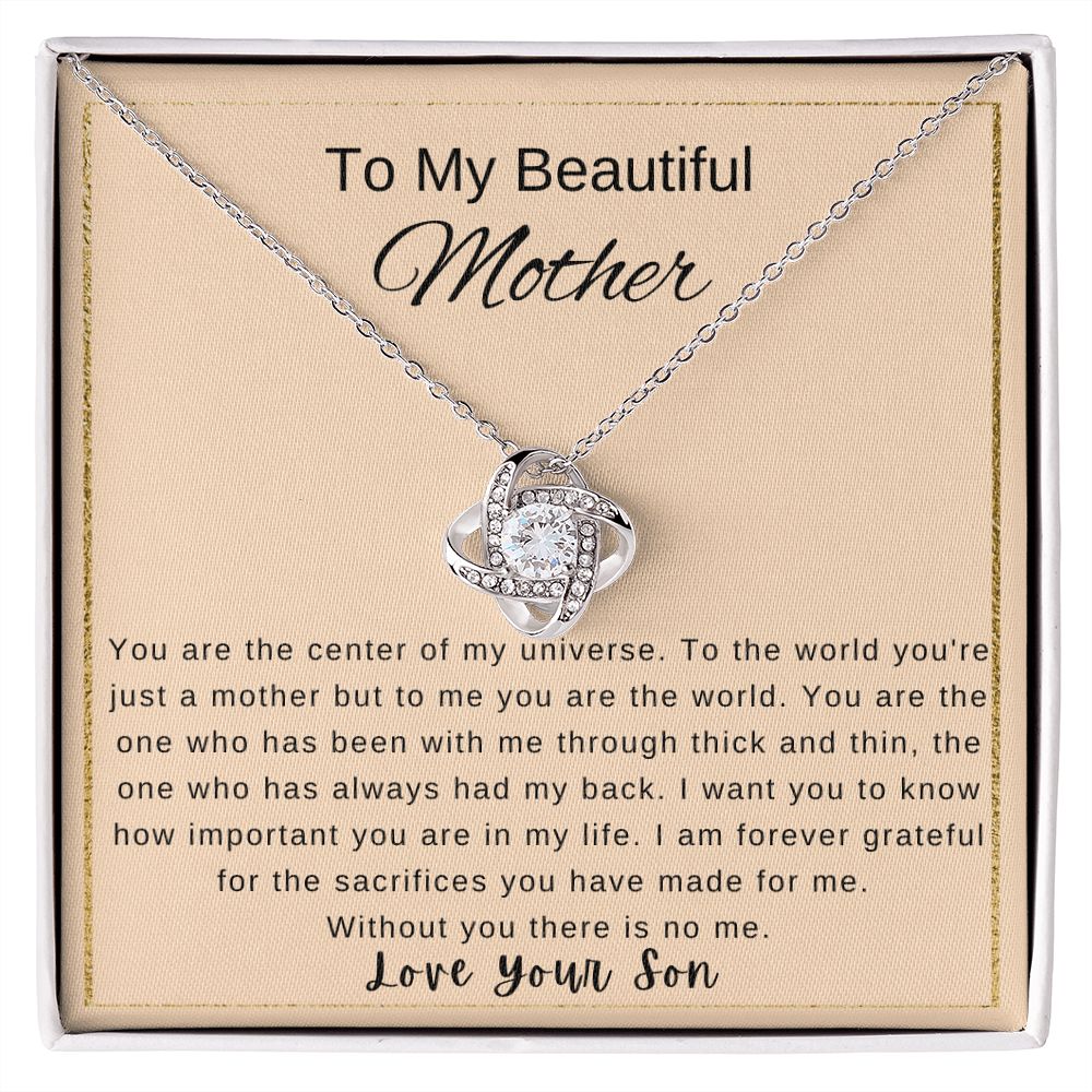 Mother's Day Necklace from Son