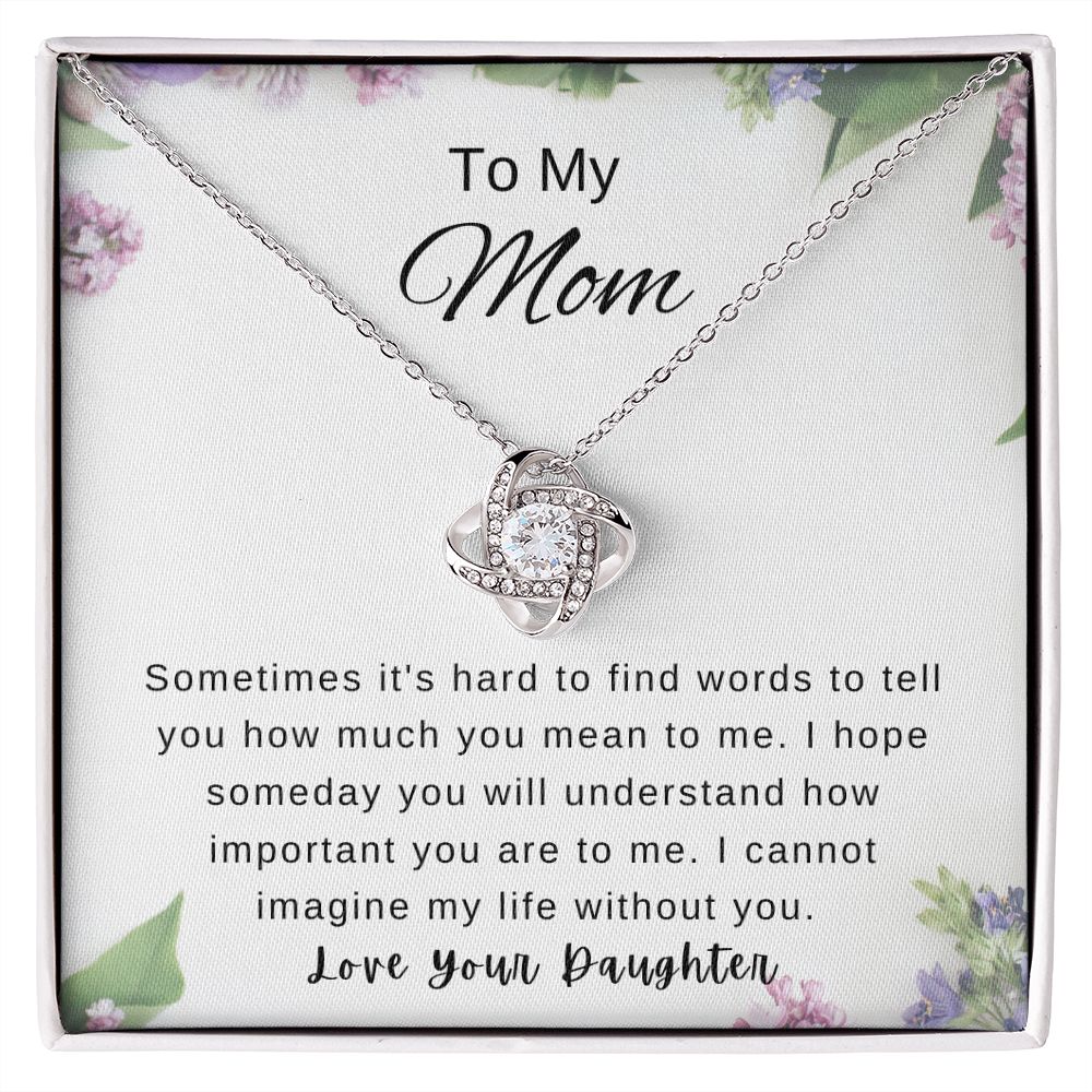 Mother's Day Necklace from Daughter