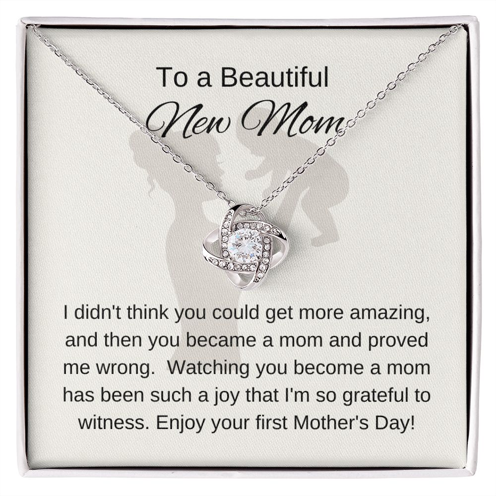 Mother's Day Necklace for New Mom