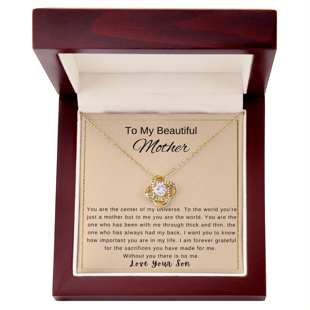Mother's Day Necklace from Son