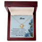 Gift for Mom From Son, Love Knot Necklace