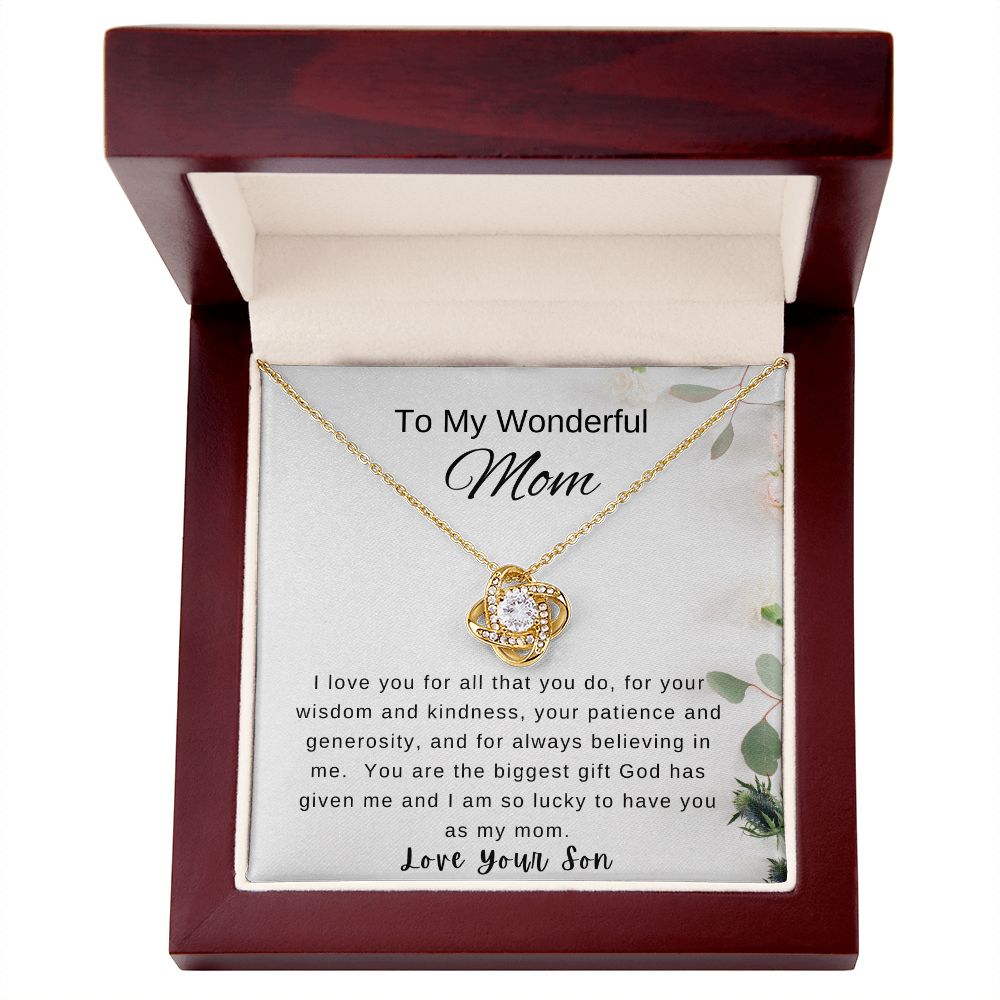 Mother's Day Necklace from Son