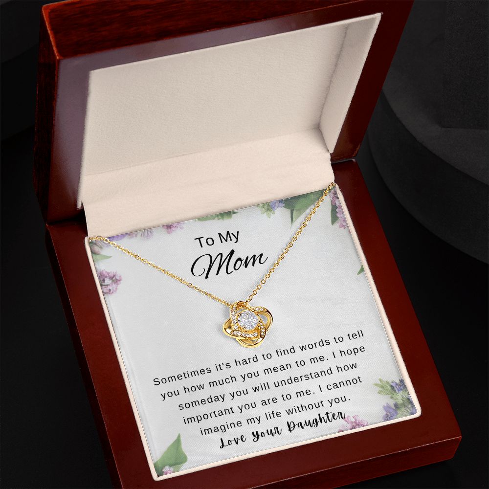Mother's Day Necklace from Daughter