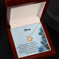 Gift for Mom From Son, Love Knot Necklace