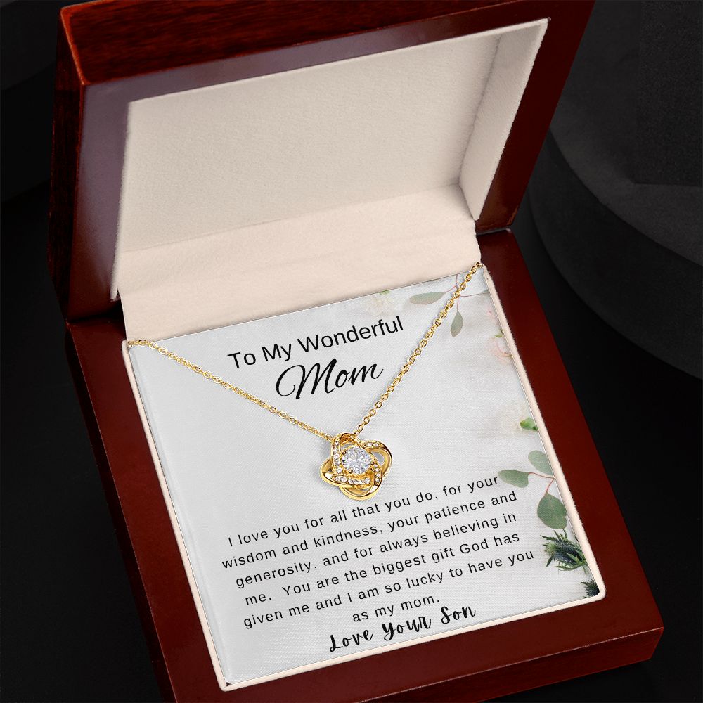 Mother's Day Necklace from Son