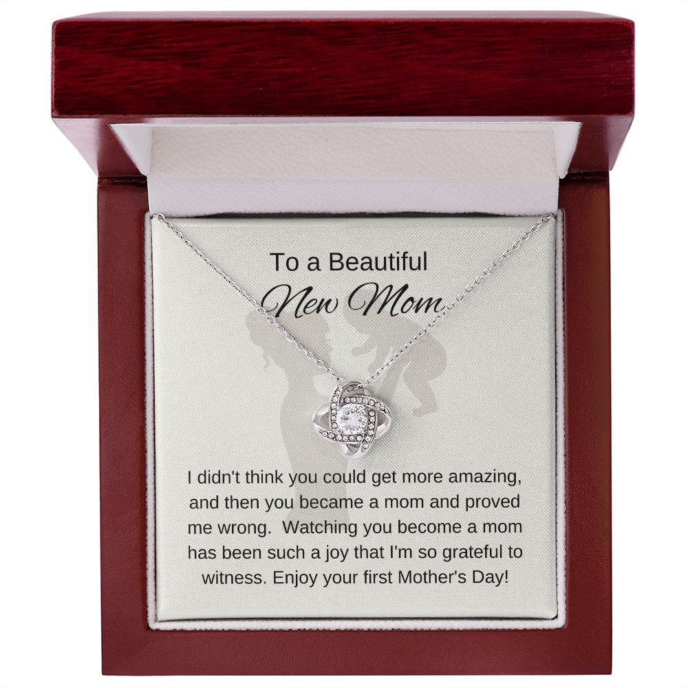Mother's Day Necklace for New Mom