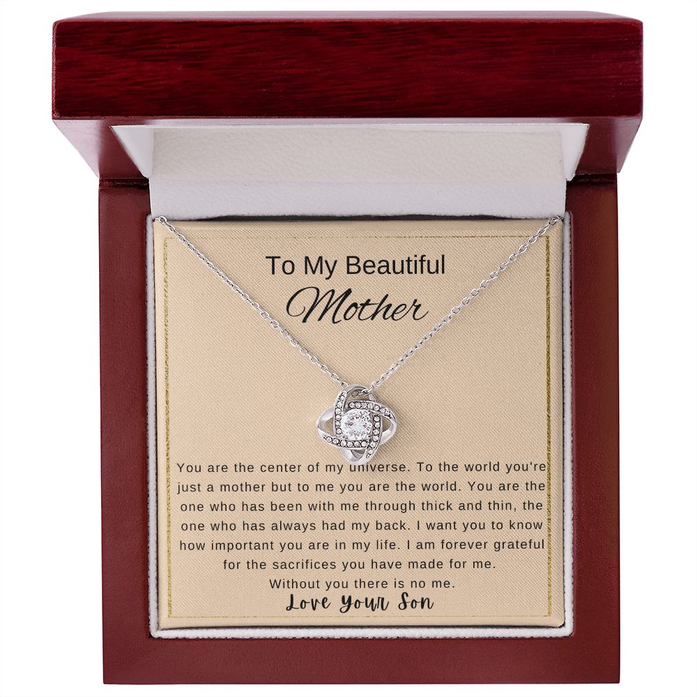 Mother's Day Necklace from Son