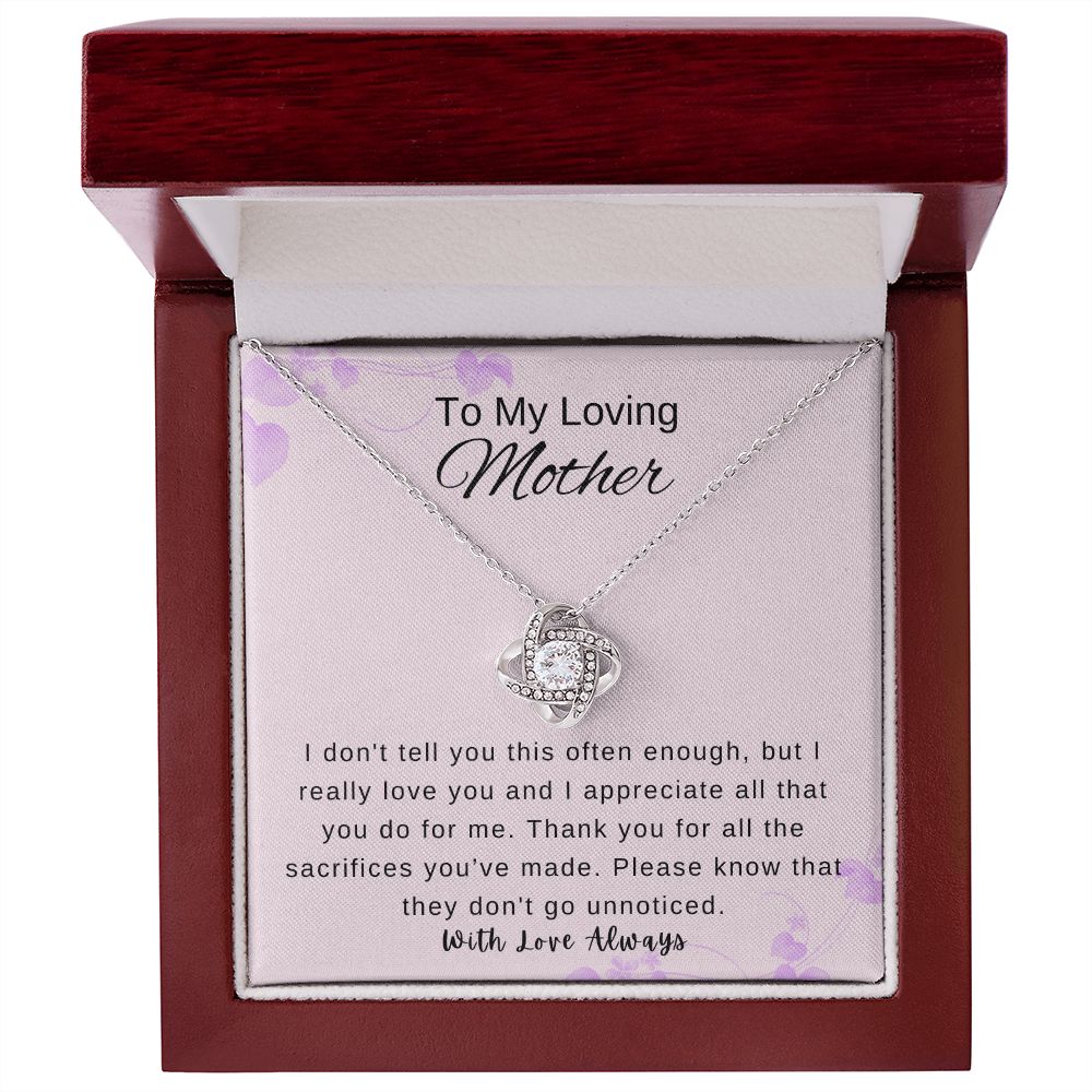 Mother's Day Necklace from Son/Daughter