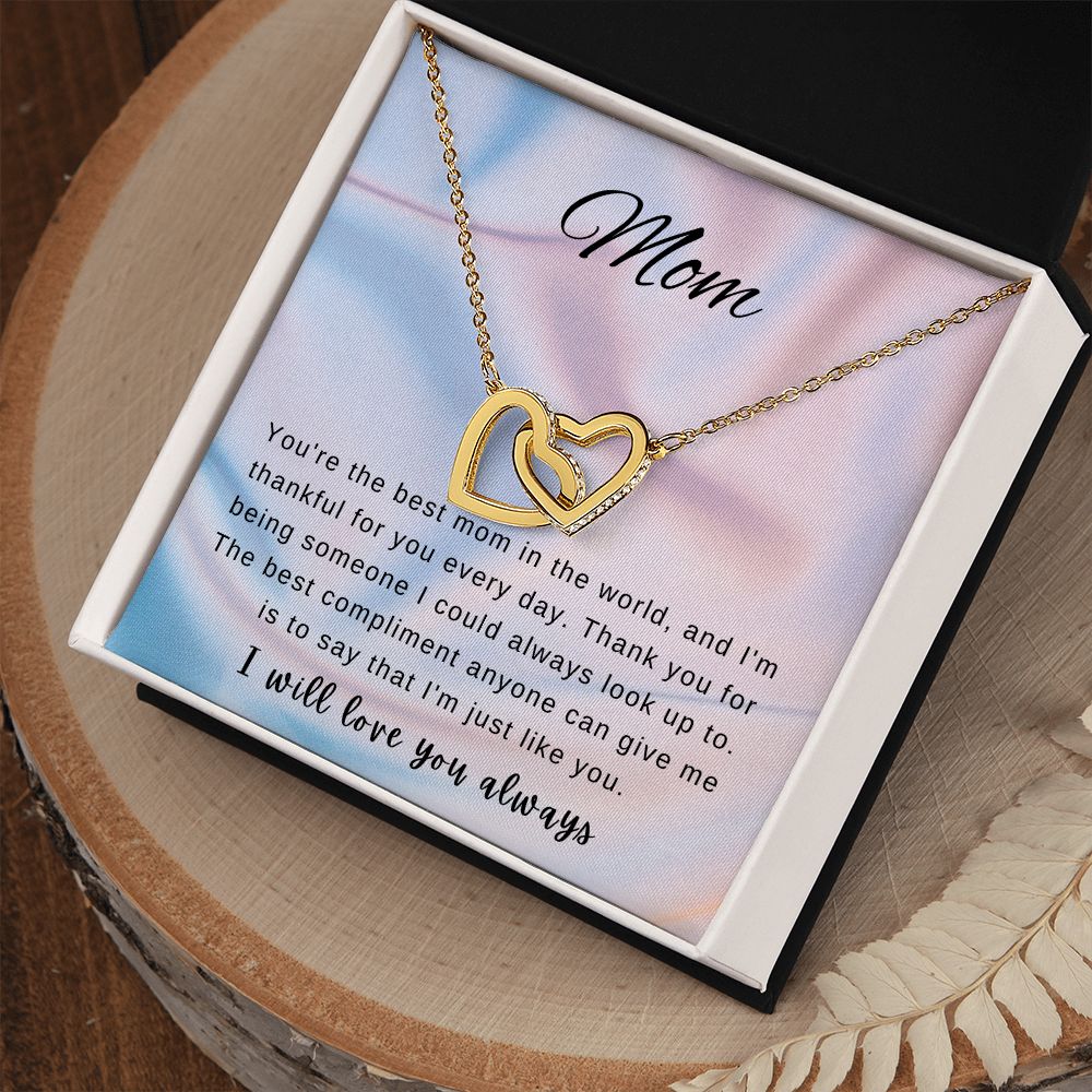 Mother's Day Necklace for Mom, Gift from Son/Daughter