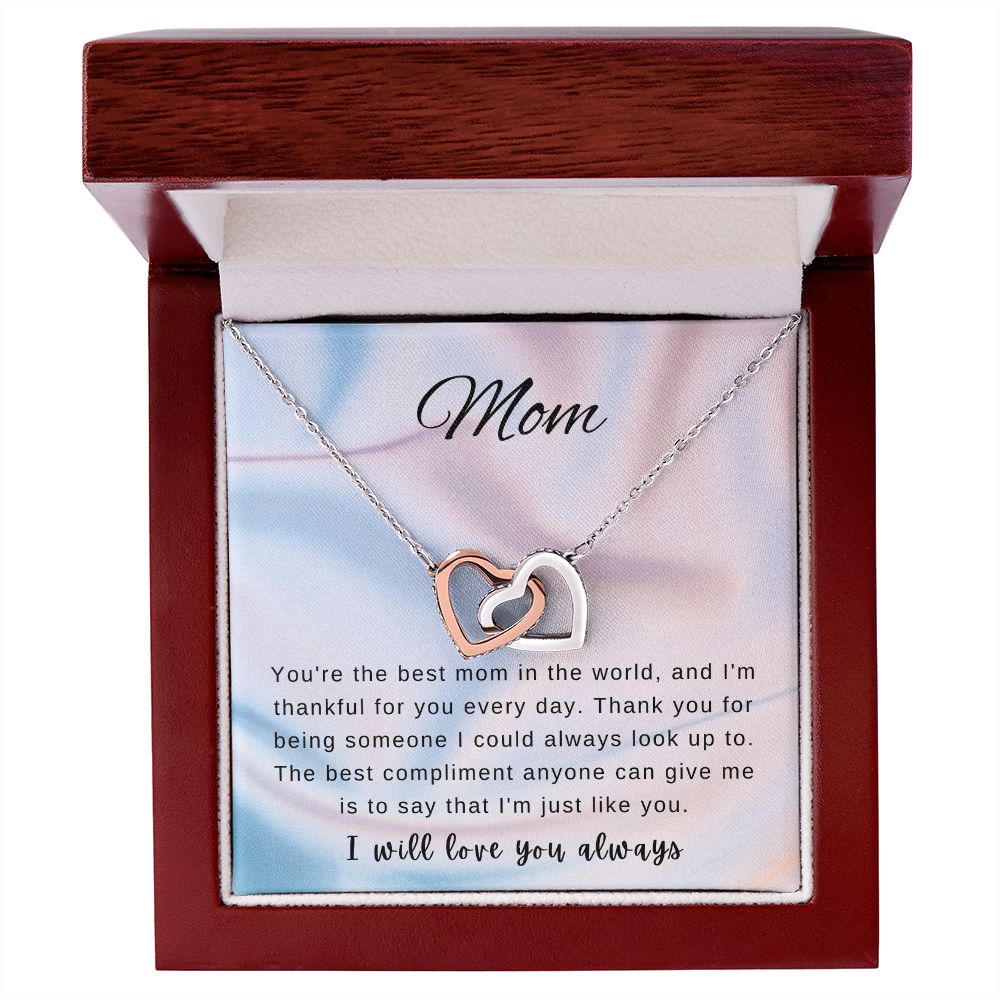 Mother's Day Necklace for Mom, Gift from Son/Daughter
