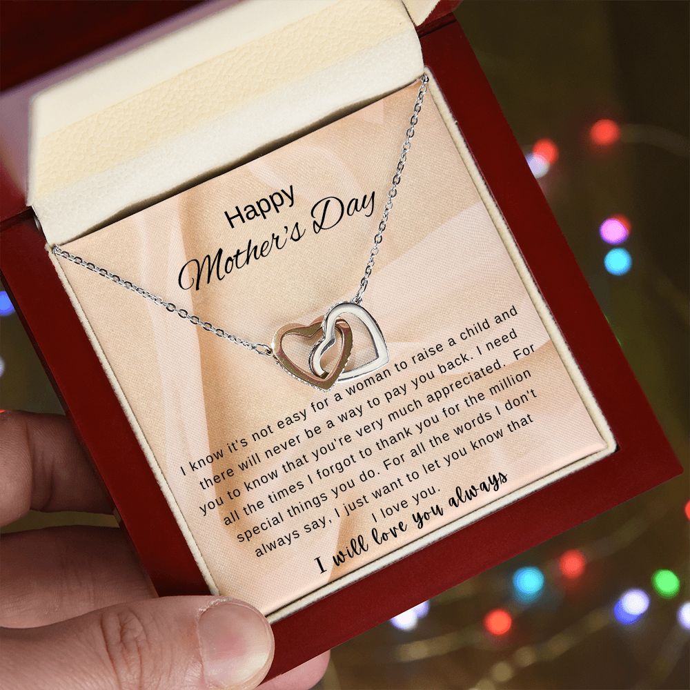 Mother's Day Necklace from Daughter/Son