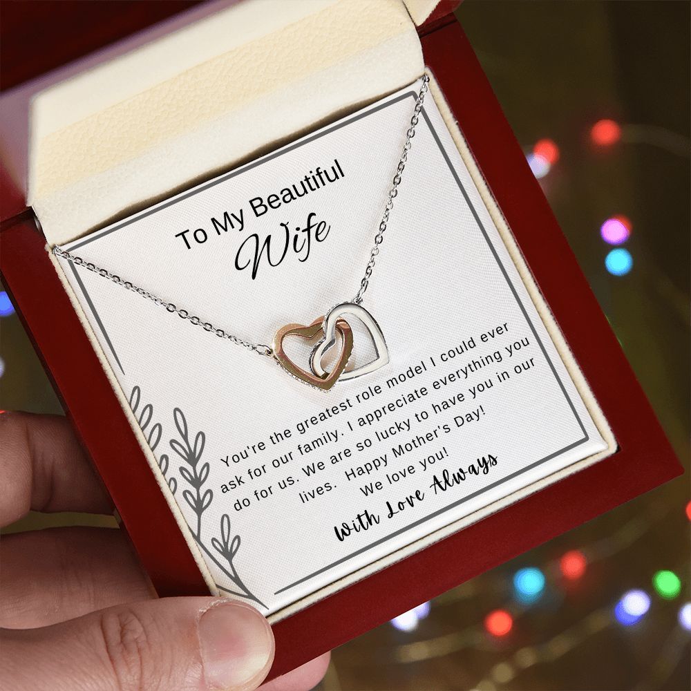 Mother's Day Necklace for Wife