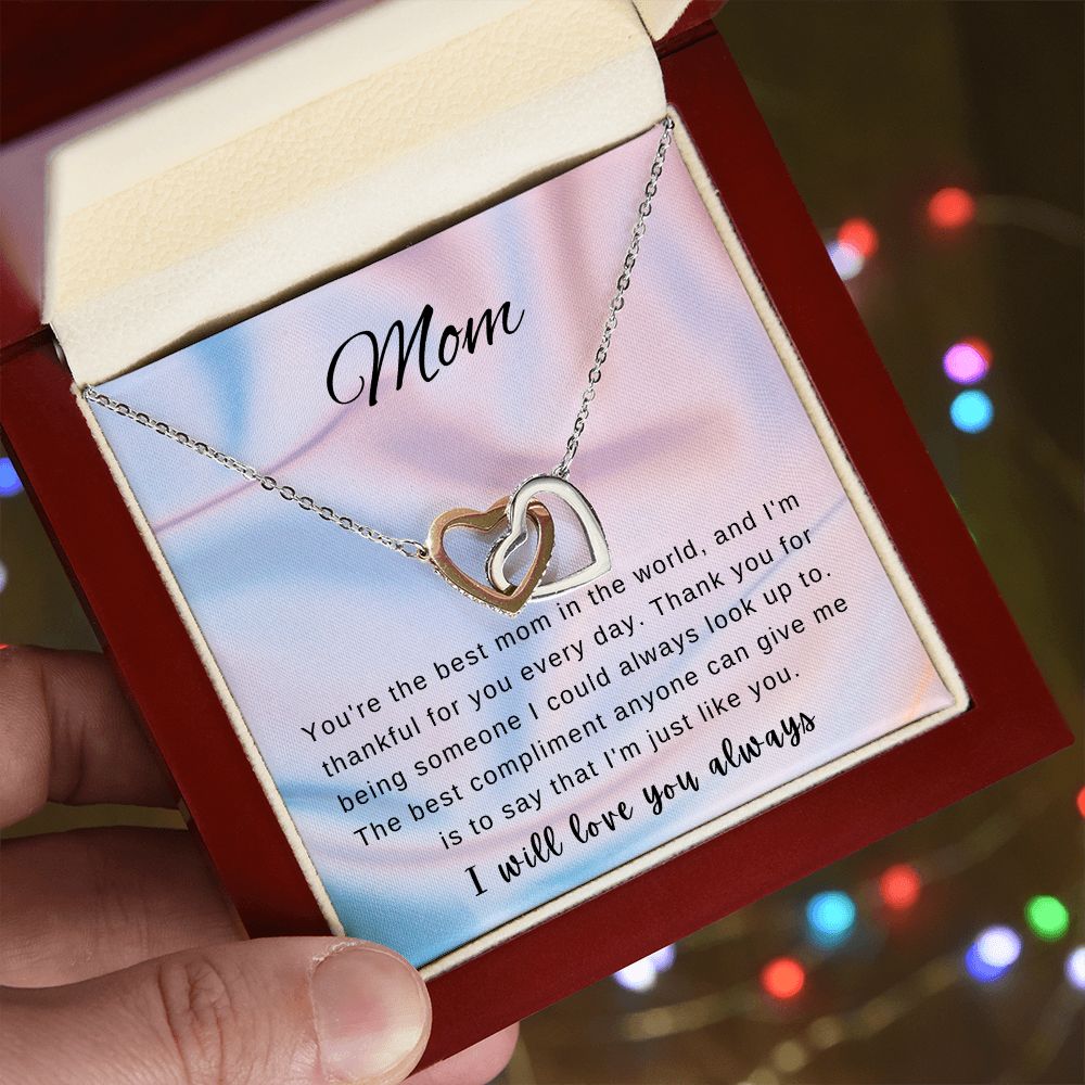 Mother's Day Necklace for Mom, Gift from Son/Daughter