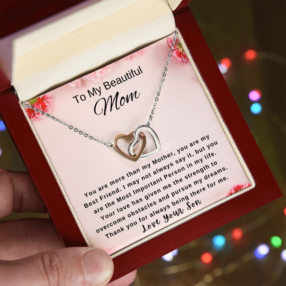 Mother's Day Necklace from Son