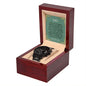 Gift for Dad from Son, Black Chronograph Watch